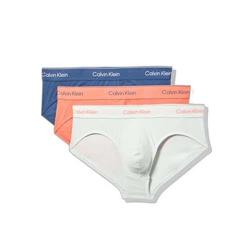 Calvin Klein Men's Icon Cotton Stretch 3-Pack Hip Brief
