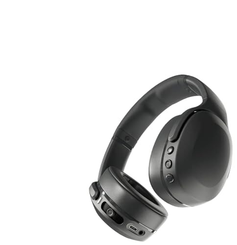 Image of Skullcandy Crusher EVO Wireless Noise-Isolating Over-Ear Headphones Bundle - Black