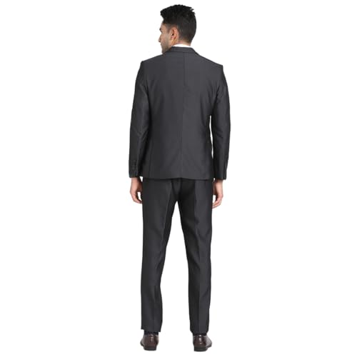 Image of Turtle Men 100% Cotton Notch Lapel Collar Tailored Fit Three Piece Party Suits