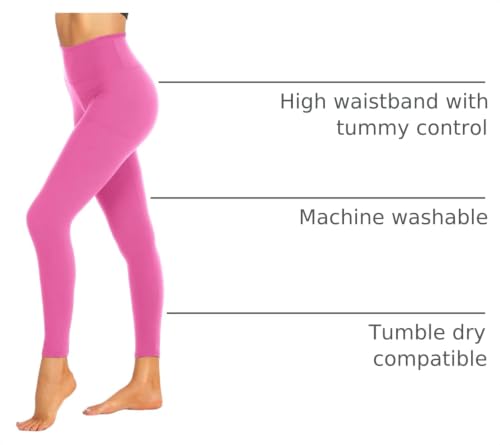 Image of ZOOSIXX High Waisted Leggings for Women Tummy Control Soft Workout Lounge Gym Pants