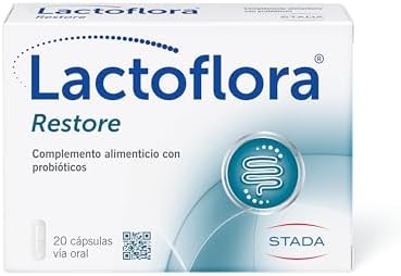 Lactoflora Restore - Probióticos, 20 cápsulas 500 g