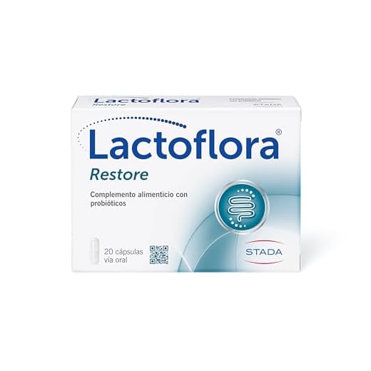 Lactoflora Restore - Probióticos, 20 cápsulas 500 g