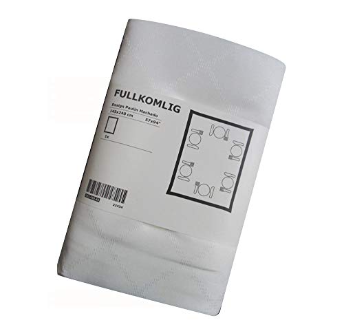 Fullkomlig IKEA - Mantel blanco (57 x 238 cm), color blanco