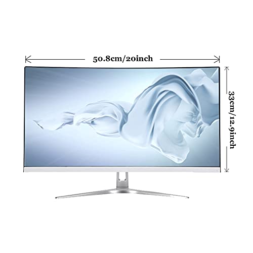 Image of Ultra-Thin Curved Monitor 22-inch LCD Computer External Monitor Full Hd 1920x1080p Multimedia Wide Monitor with Hdmi and Vga Ports