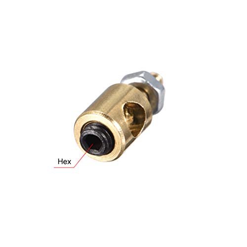 Uxcell Linkage Stoppers Connecting Servo Arm,Push Rod For Rc Airplane,D5X3Mm 5Pcs #TOP18