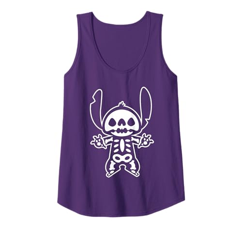 Top Stitch Halloween imprimé squelette pour soirée à thème et automne