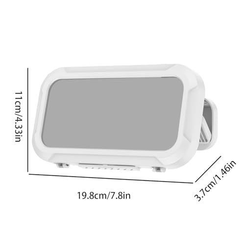 Soporte para teléfono de ducha con rotación de pantalla para azulejos y espejo 6