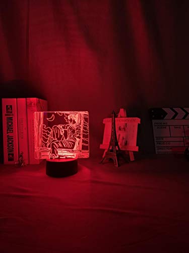 Lampada illusione 3D Luce notturna a LED Anime