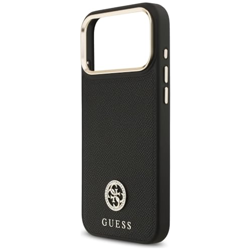 Coque compatible MagSafe iPhone 17 Pro Max Guess avec strass antichoc