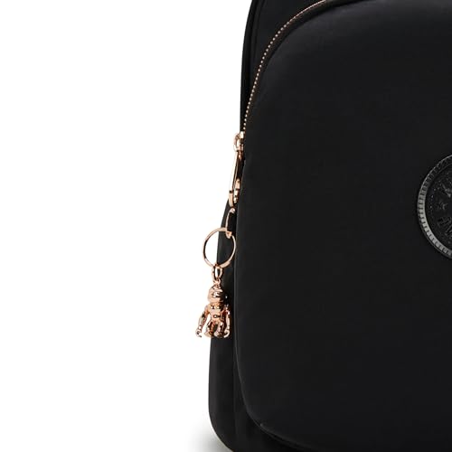 Kipling Delia Medium Backpack Blck Rose Spice4