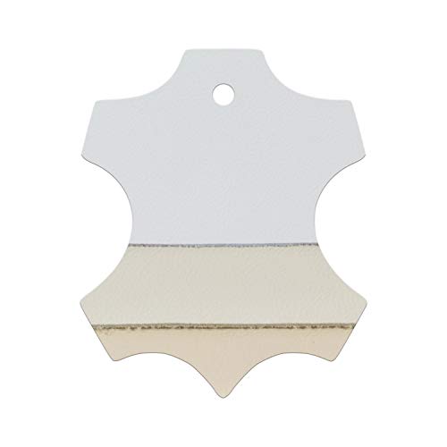 SoftArt - Bastelleder in Verschiedene Weiß-/Cremetöne, Lederstücke aus der Automobil- und Möbelindustrie, Lederreste mindestens in der Größe A3 1Kg Cover