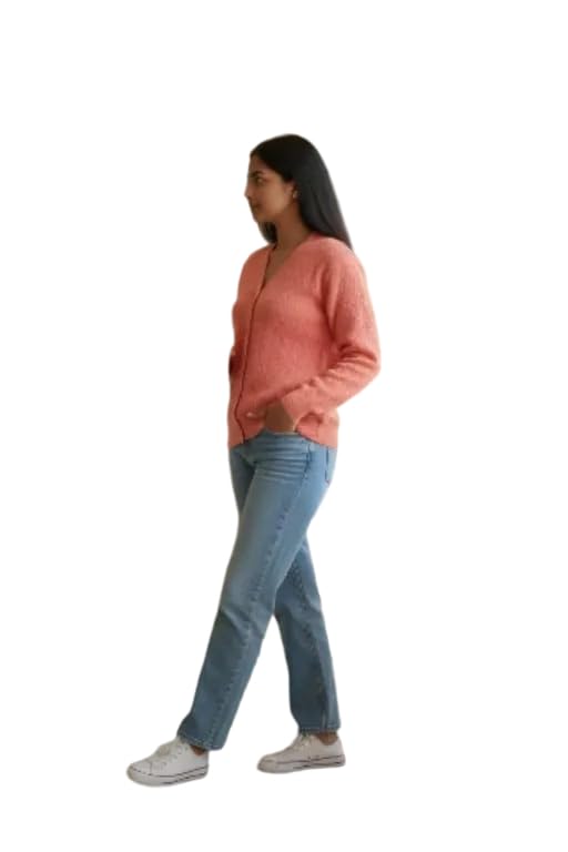 Winter Soft Knit Solid Button Closure Pullover for Women-picture-56