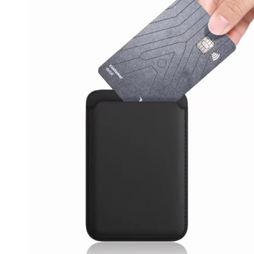 [JIAZAWA] 【2025新登場・重さ改良】 iPhone カードケース magsafe対応 背面ポケット カード収納 薄型 マグネット吸着 スリムデザイン カードホルダー 17/16/15/14/13/12 Pro Max Mini