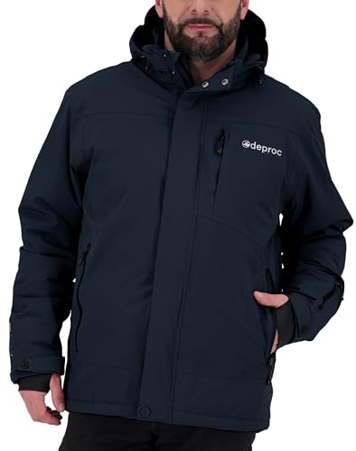 Coupe-vent homme grande taille imperméable chaud pour l'hiver