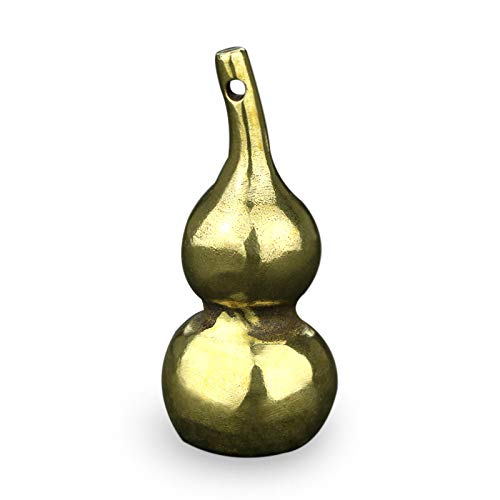 Pendentif en laiton RLKHXBS en forme de gourde pour clés et voiture