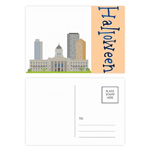 Cartes postales Halloween lot de 20 cartes thématiques Canada et architecture urbaine