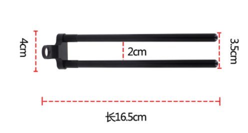 Barres D'accrochage De Pêche à La Carpe En Alliage D'aluminium Pour