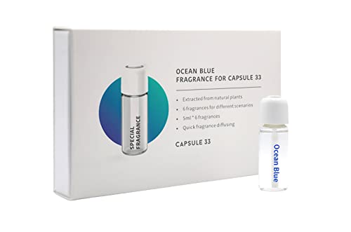 Image of OCEAN BLUE (Masculine) Refill Fragrances for Capsule 33, 6x bottles, Masculine Luxury Car /Home Perfume, Car Perfume Diffuser, Air Fragrance