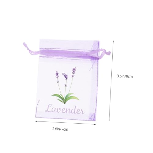 ABOOFAN 20 bolsas sachet organizadoras para lavanda miniatura 2