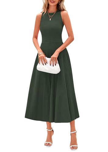 PRETTYGARDEN Spring Casual Dresses for Women 2026 Summer Business Work