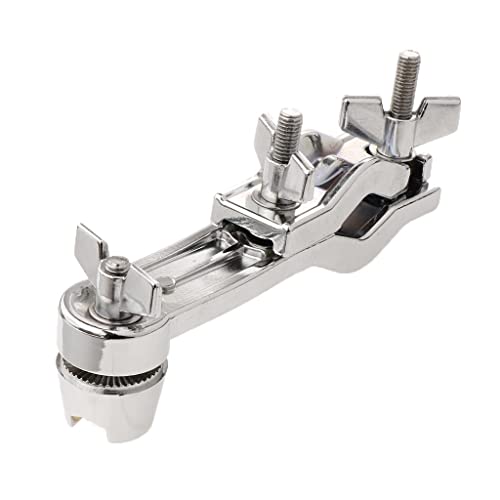 Leefasy 4Pcs Drum Clamp Extension Holder Drums Assembly Mounting Hardware, Heavy Duty #TOP6