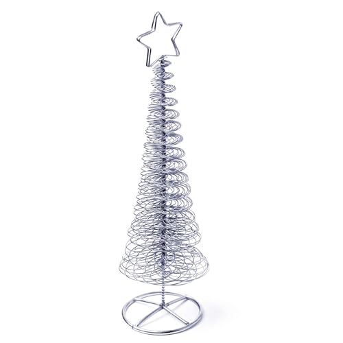 Image of TecUnite Aluminum Craft Wire for Sculpting Armature Bendable Craft Wire for DIY Jewelry Making(10 M x 1 mm,Silver,2 Rolls)