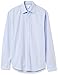 Amazon Essentials Men's Regular-Fit Long-Sleeve Casual Poplin Shirt, Light Blue, Small