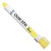 Markal 61041 Quik Stik Twist Long-Lasting Solid Paint Marker, Fluorescent Yellow (Pack of 12)