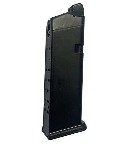 Genérico Cargador GBB G17 y G18 Rossi para Pistolas Valiant Guardian de Airsoft de Gas. Compatible con Tokyo Marui, KJ Works, We y Clones.
