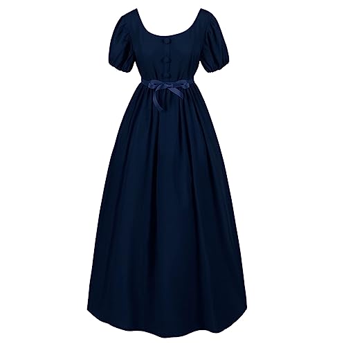 Robe de bal longue médiévale vêtement de cérémonie et costume féminin