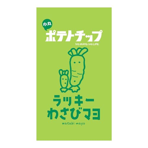 三真 小丸ポテトチップ ラッキーわさびマヨ 30g×12個