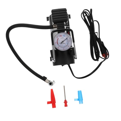 CHILDWEET 1 Juego inflador Recargable compresor de Aire Bomba para Ciclo Portable Air Pump Portable Air Compressor Bomba Inflable montada en vehículo Bomba de neumáticos para vehículos Acero