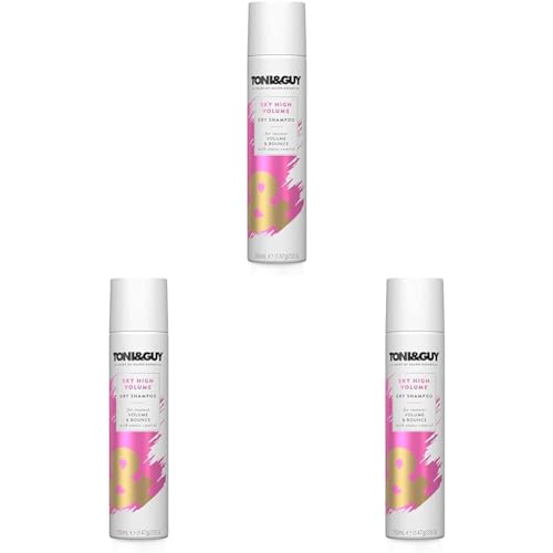 Toni & Guy Sky High Volume Dry Shampoo,250ml (Pack of 3)