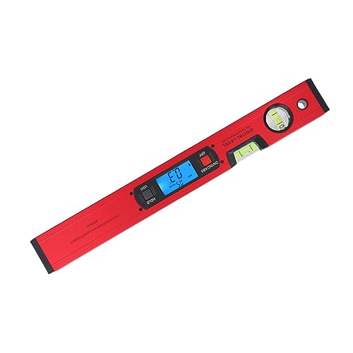 Regla digital de nivel 400mm con display LCD y base magnética miniatura 7