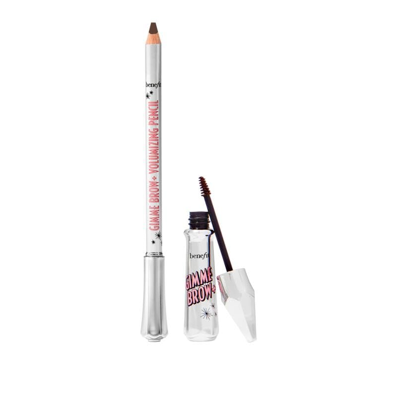 Benefit Gimme Brow Set Includes Full Size Gimme Brow+ Volumizing Pencil & Gel in Warm Deep Brown - Image 2