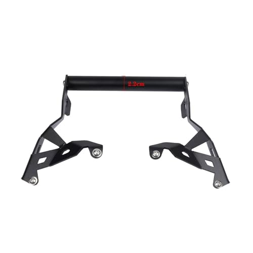 Plaque navigation GPS Triumph Tiger 800 support téléphone portable crossbar extension 2015-2017 - 2