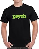 Generic Psych Tv Show Tee Cool Series Fan T Shirt L Black