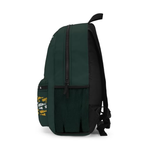 Image of Green Bay School Backpack Custom Gifts for Boys Girls Teens | Custom Name and Number Personalized Bookbag