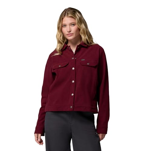 Columbia Women's Blue Point Creek Short Corduroy Shirt Jacket