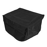 Fockety Wall Charging Station Rain Cover, Sunlight Proof Dust Proof Polyester Cover with Easy Installation for BYD Electric Car Charging Station (Black)