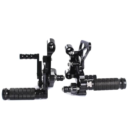 Commandes Reculées Ducati 899 1199 Panigale en Aluminium CNC Noir - 3