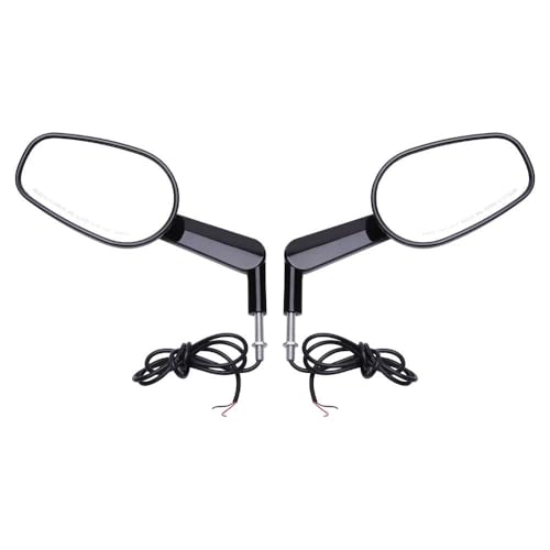 Intermitentes delanteros y espejos para Harley V-Rod VRSCF 2009-2017 en color negro 4