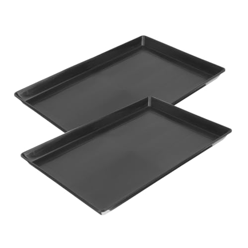 FONDOTIN Bac À Litière Remplaçable pour Cage pour Animaux De Compagnie Bac À Litière pour Petit Chien Perroquet Lapin