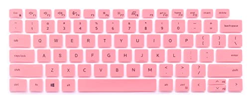 Protector de teclado compatible con Dell Latitude 5320 13.3" rosa miniatura 1