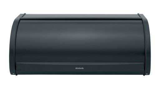 Brabantia 333460 - Panera con Tapa Deslizante, tamaño Normal, Color Negro Cover