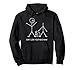 Stick Figures Pun Don't Lose Your Head Man Autocollant amusant Sweat à Capuche