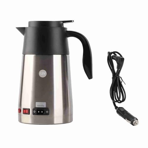 Tetera eléctrica para auto 12V/24V 1300ml acero inoxidable