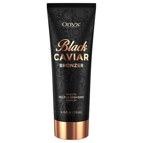 Onyx Black Caviar Zonnebank Donker Tanning Lotion