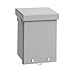 Hoffman A24R246NK NEMA 3R Enclosure, Screw Cover, Galvanized, Painted, 24.00" x 24.00" x 6.00"