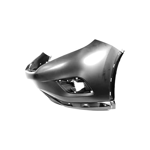 Image of Compatible with Nissan Murano 2015-2018 Front Bumper Cover | Primed, Without Parking Sensor Holes, With Tow Hook Hole, Ready to Paint, OEM 620225AA0H, NI1000305